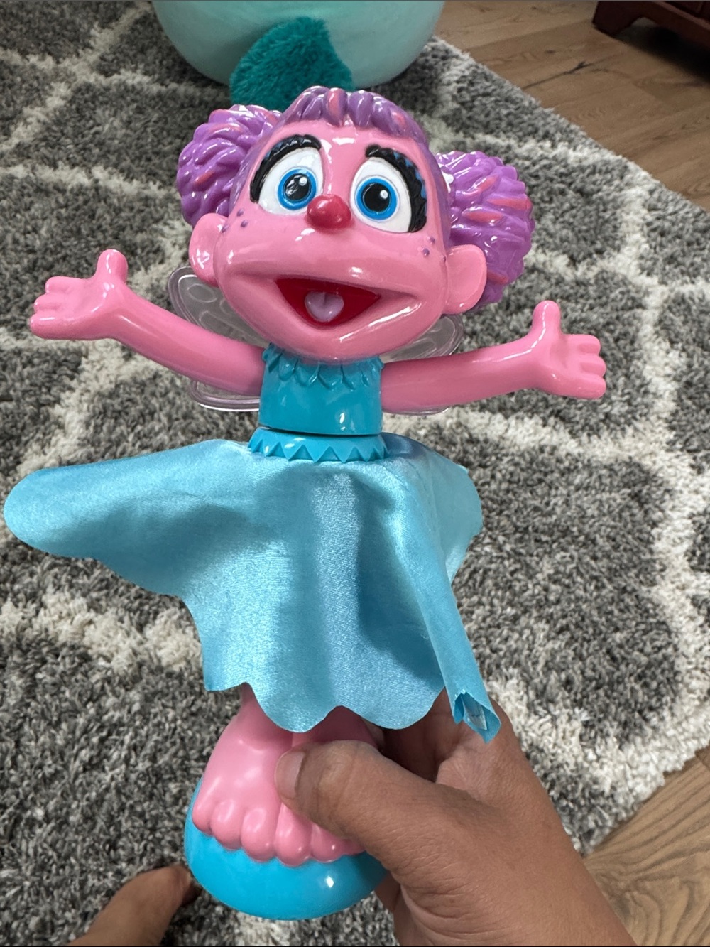 Sesame Street light spinner abby cadabby